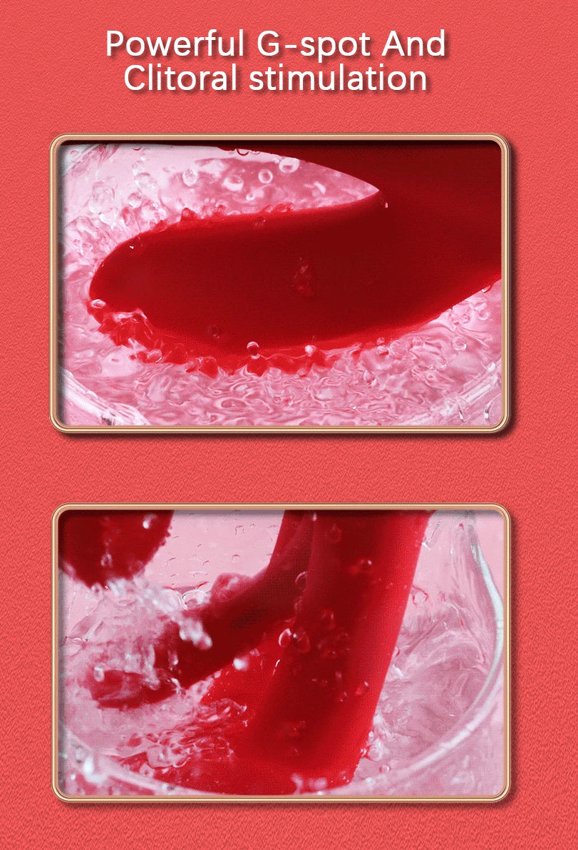 Vibrador Ultra Red Passion