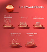 Vibrador Ultra Red Passion