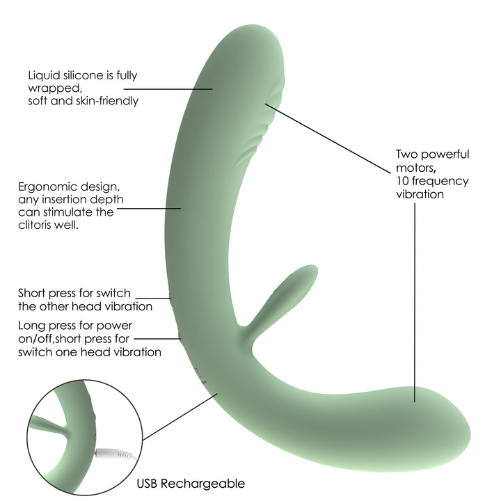 VIBRADOR STRAP-ON DOU SALLY WINYI-Juguetes-Sexo Sentido-SexoSentido
