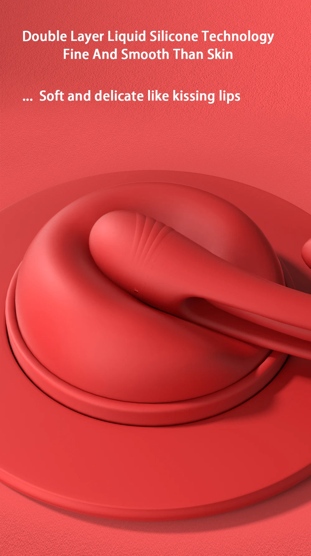 Vibrador Ultra Red Passion