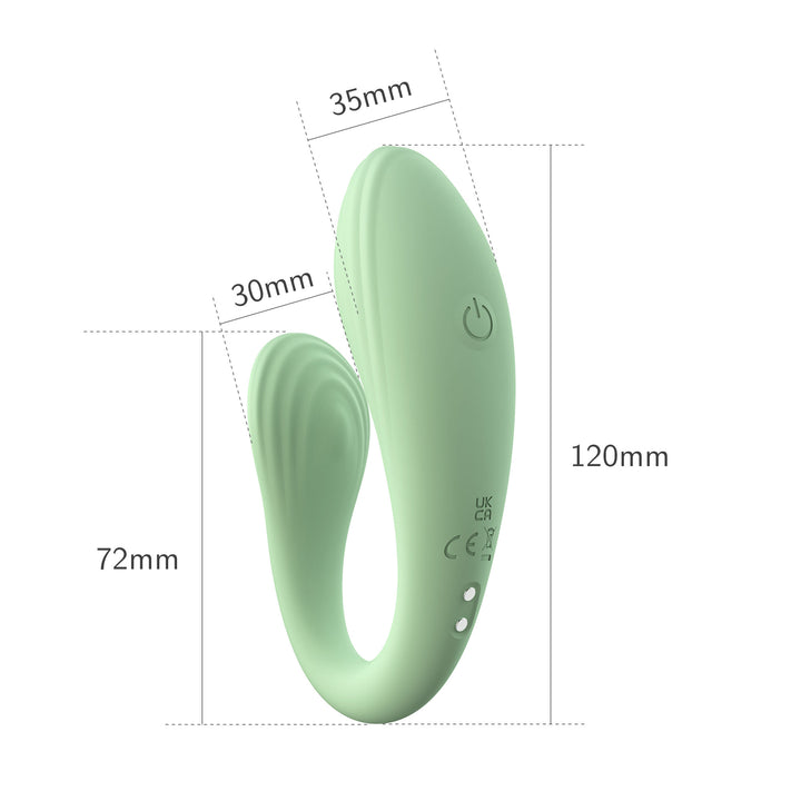 VIBRADOR PARA PAREJAS A CONTROL REMOTO DORIS WINYI-Juguetes-Sexo Sentido-SexoSentido