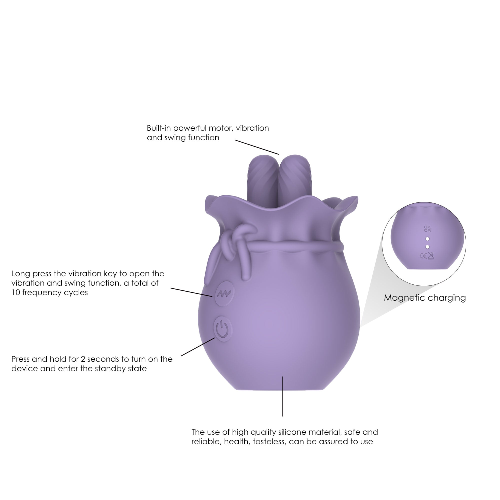 Winyi Alison Rose Vibrator