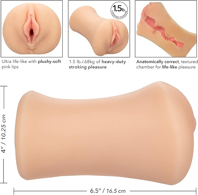 Vagina Stroke It™ Pussy - Ivory