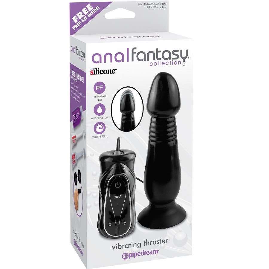 ANAL FANTASY VIBRATING THRUSTER PLUG ANAL-Juguetes-Sexo Sentido-SexoSentido