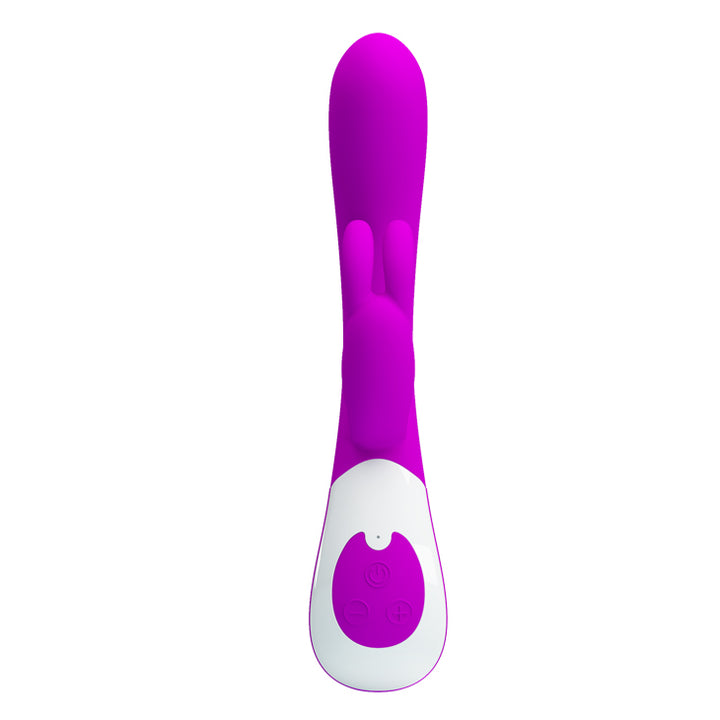 VIBRADOR DOBLE ESTIMULACIÓN PRETTY LOVE HARLAN BI-014232-1-Juguetes-Sexo Sentido-SexoSentido