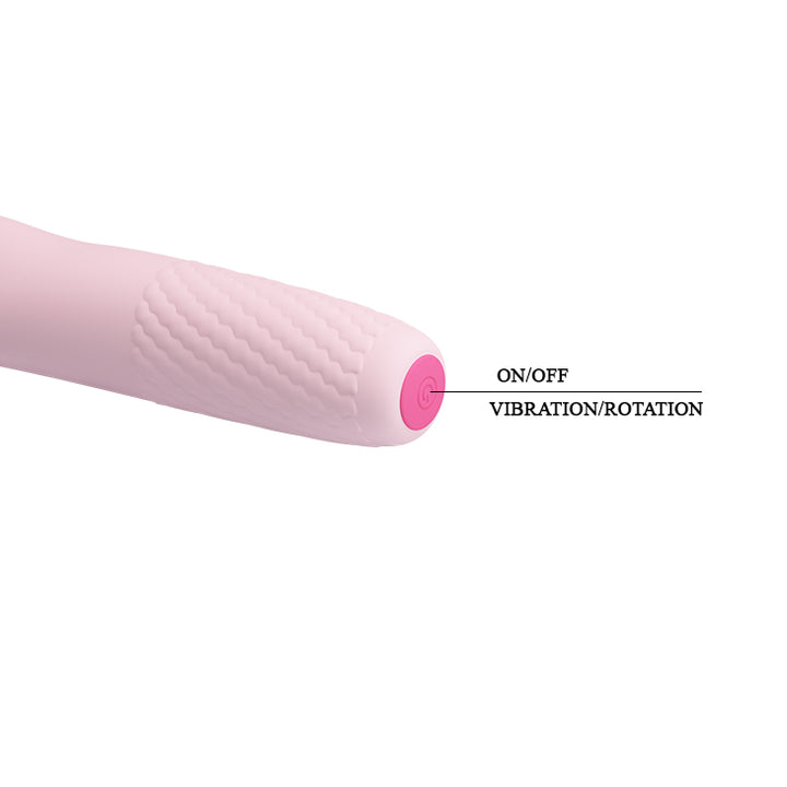 VIBRADOR CON ROTACIÓN PRETTY LOVE RONALD BI-014584X-1-Juguetes-Sexo Sentido-SexoSentido