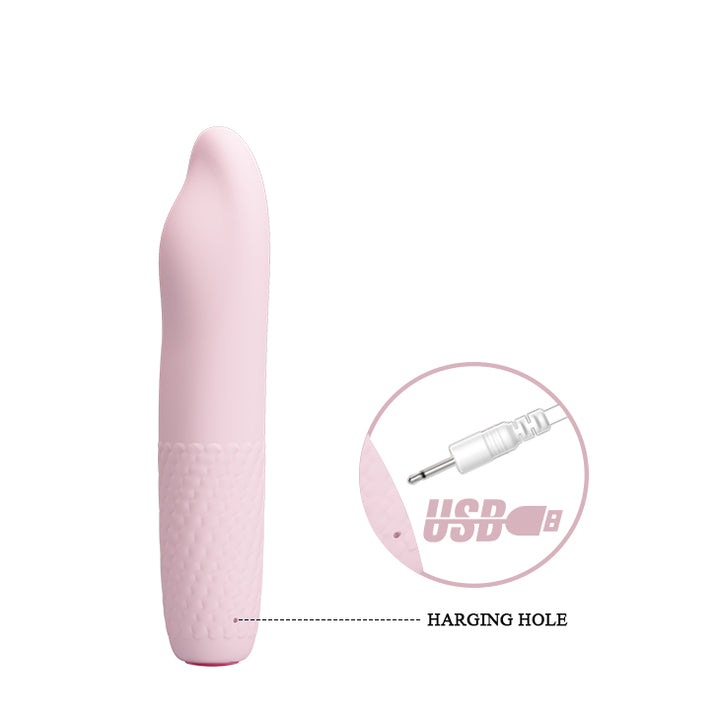 VIBRADOR CON ROTACIÓN PRETTY LOVE RONALD BI-014584X-1-Juguetes-Sexo Sentido-SexoSentido