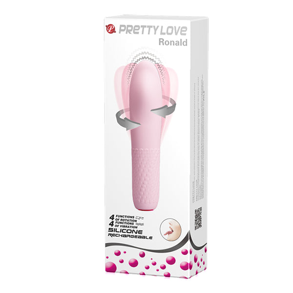 VIBRADOR CON ROTACIÓN PRETTY LOVE RONALD BI-014584X-1-Juguetes-Sexo Sentido-SexoSentido