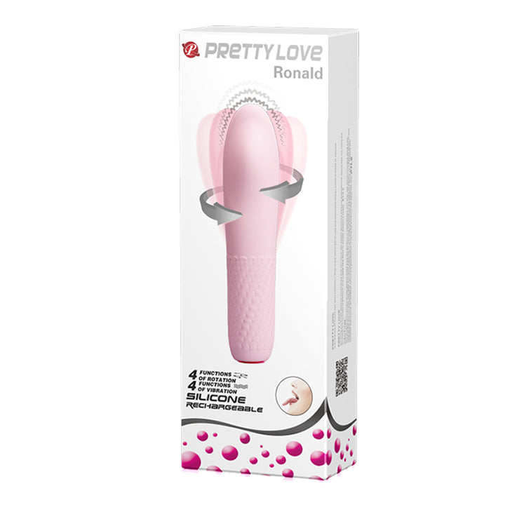 VIBRADOR CON ROTACIÓN PRETTY LOVE RONALD BI-014584X-1-Juguetes-Sexo Sentido-SexoSentido