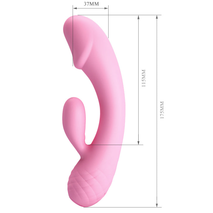 Vibrador Doble Estimulación Pretty Love RON-Juguetes-Sexo Sentido-SexoSentido