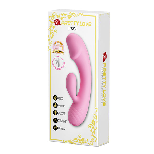 Vibrador Doble Estimulación Pretty Love RON-Juguetes-Sexo Sentido-SexoSentido