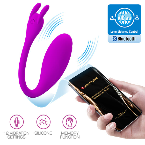 Vibrador Interactivo Mobile Catalina PrettyLove-Juguetes-Sexo Sentido-SexoSentido