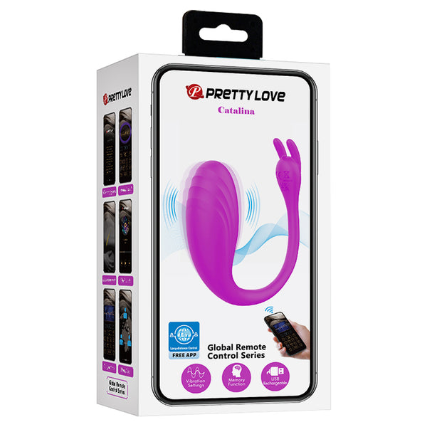 Vibrador Interactivo Mobile Catalina PrettyLove-Juguetes-Sexo Sentido-SexoSentido
