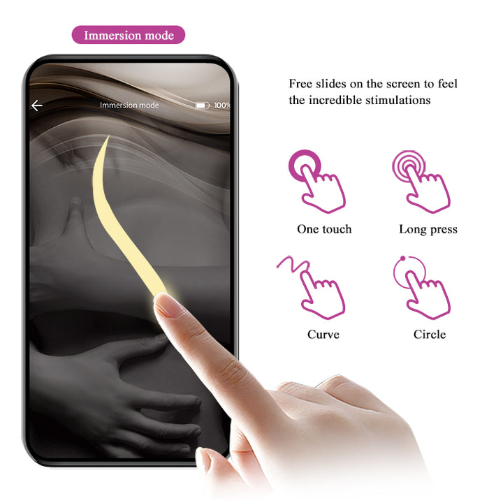 Vibrador Interactivo Mobile Catalina PrettyLove-Juguetes-Sexo Sentido-SexoSentido