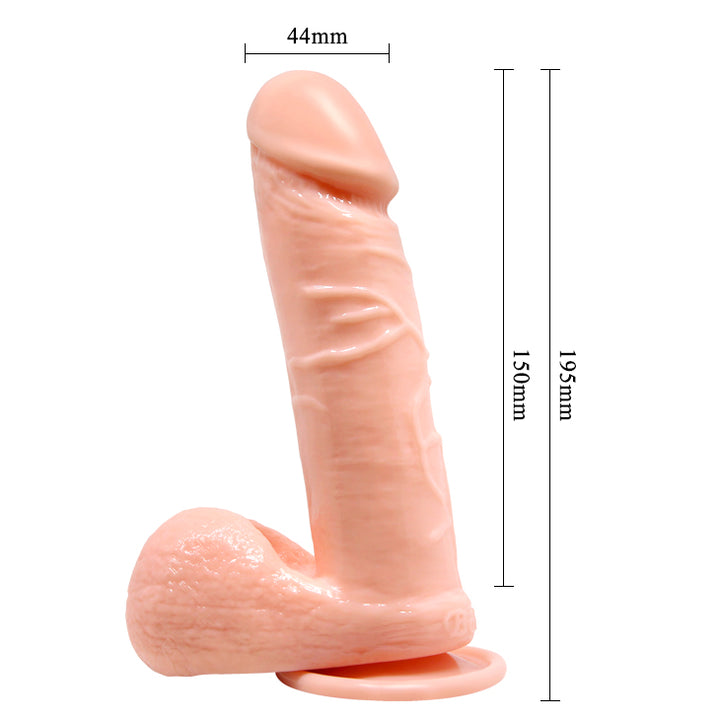 DILDO SPECIAL TECHNICAL TROOPS 8 BW-008017N-Dildo realista-Sexo Sentido-SexoSentido