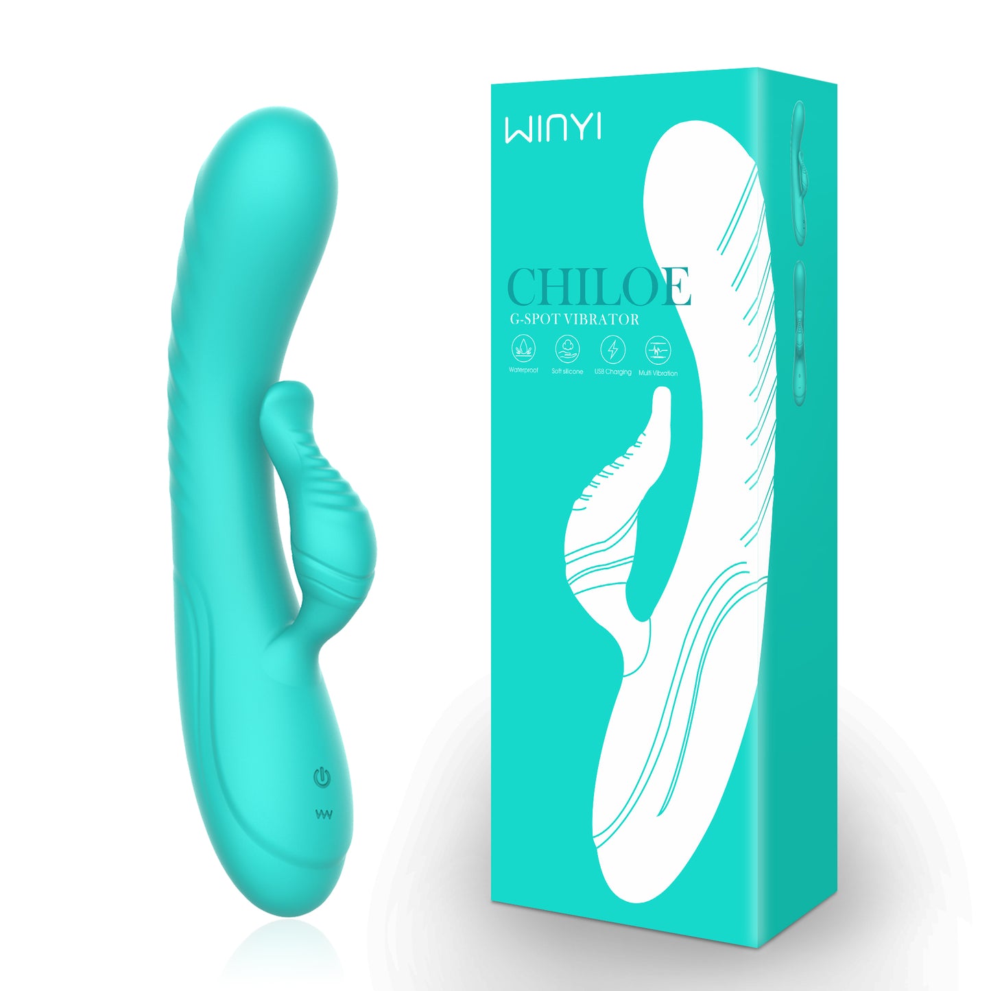 Vibrador Punto G + Clitorial Chloe