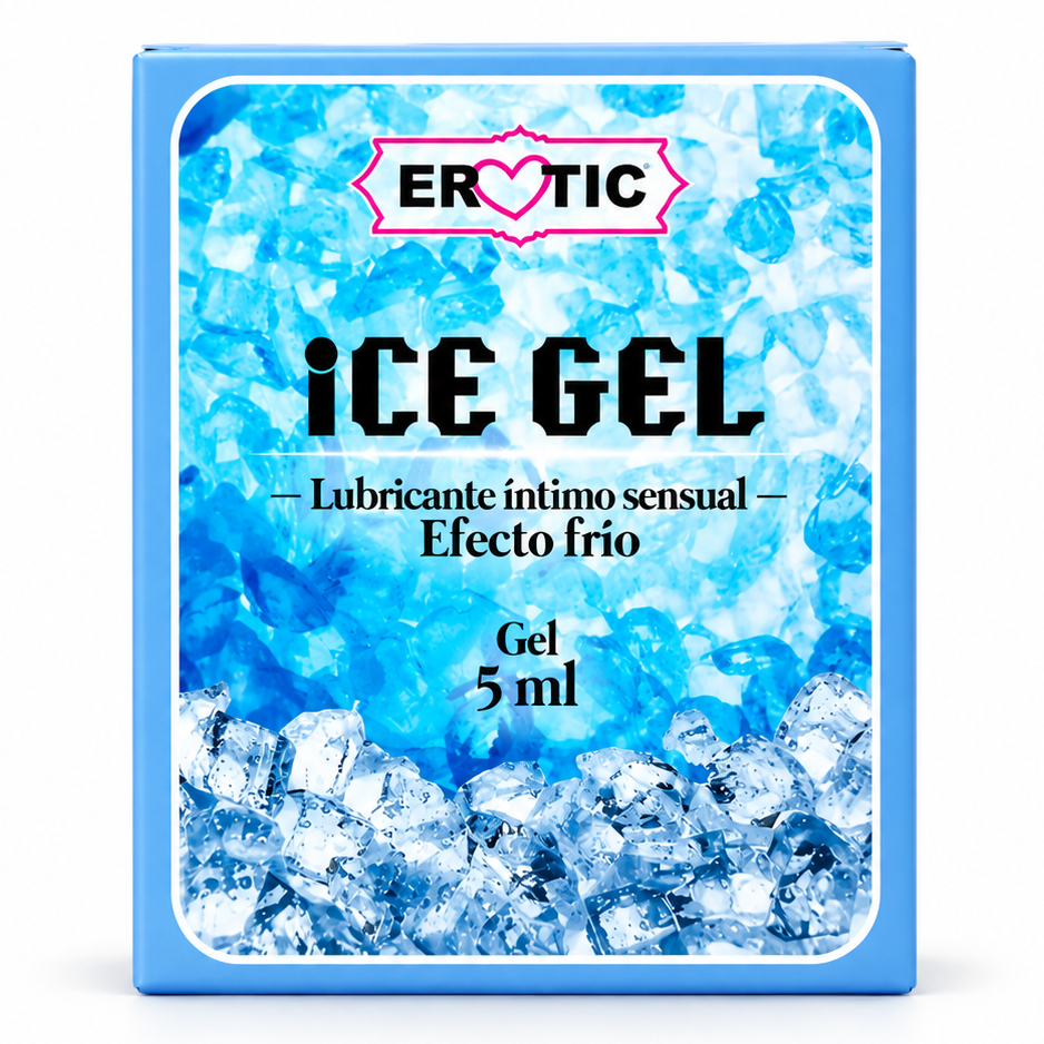 Sachet Lubricante Ice Gel Sabor a Menta 5ml