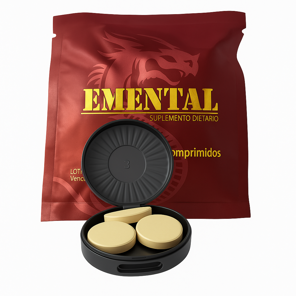 Pastilla Potenciadora Emental X 3 Uds