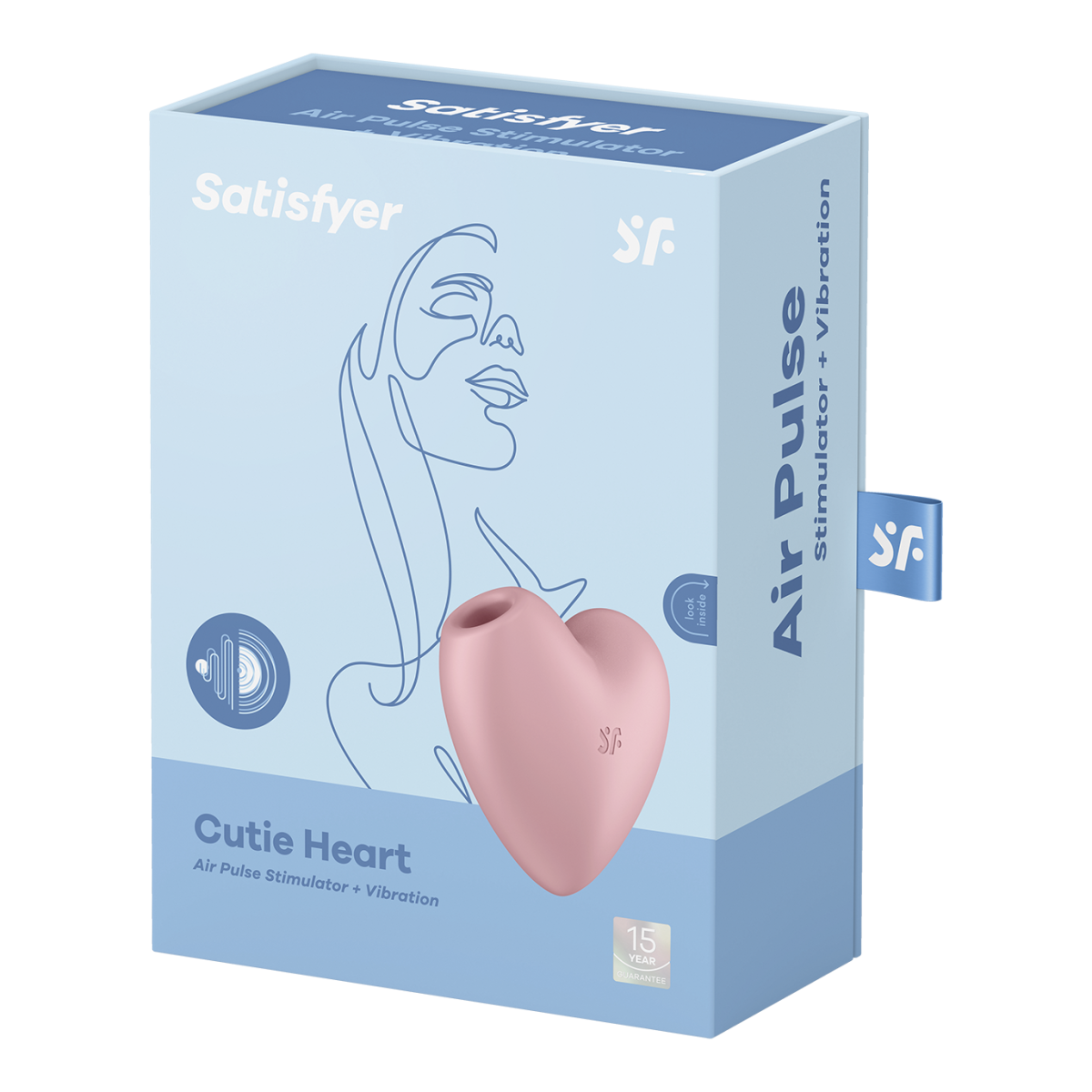 Satisfyer Cutie Heart Rosado