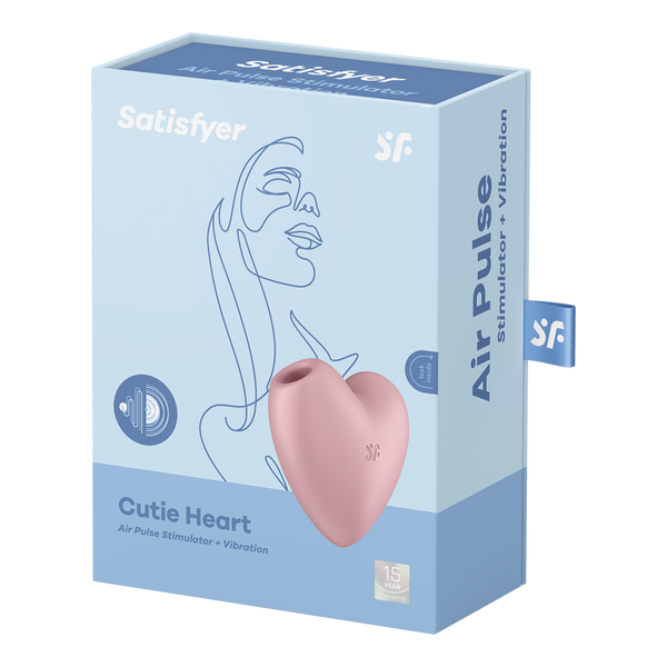 Satisfyer Cutie Heart Rosado