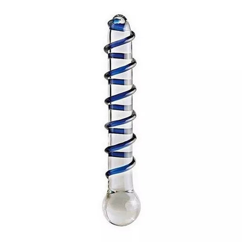 Dildo Cristal Vidrio Tourmaline