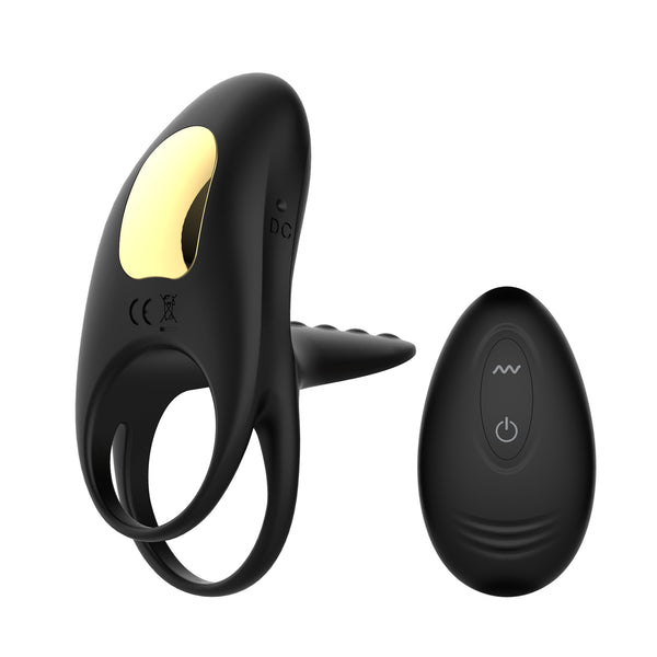 Winyi Edwin Anillo Vibrador para el hombre al control remoto