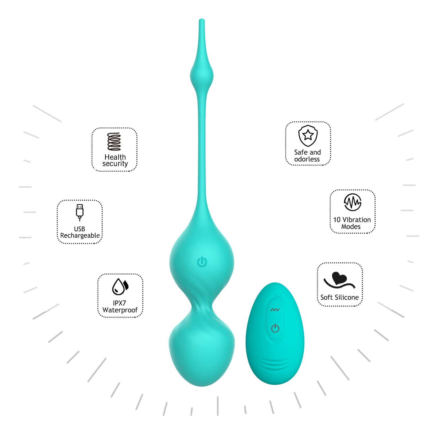 Bolas Kegels Con Control Remoto Winyi Elsa