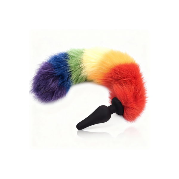 Plug Cola Silicona Rainbow