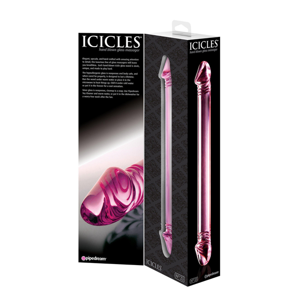 Masturbador de vidrio Icicles 23