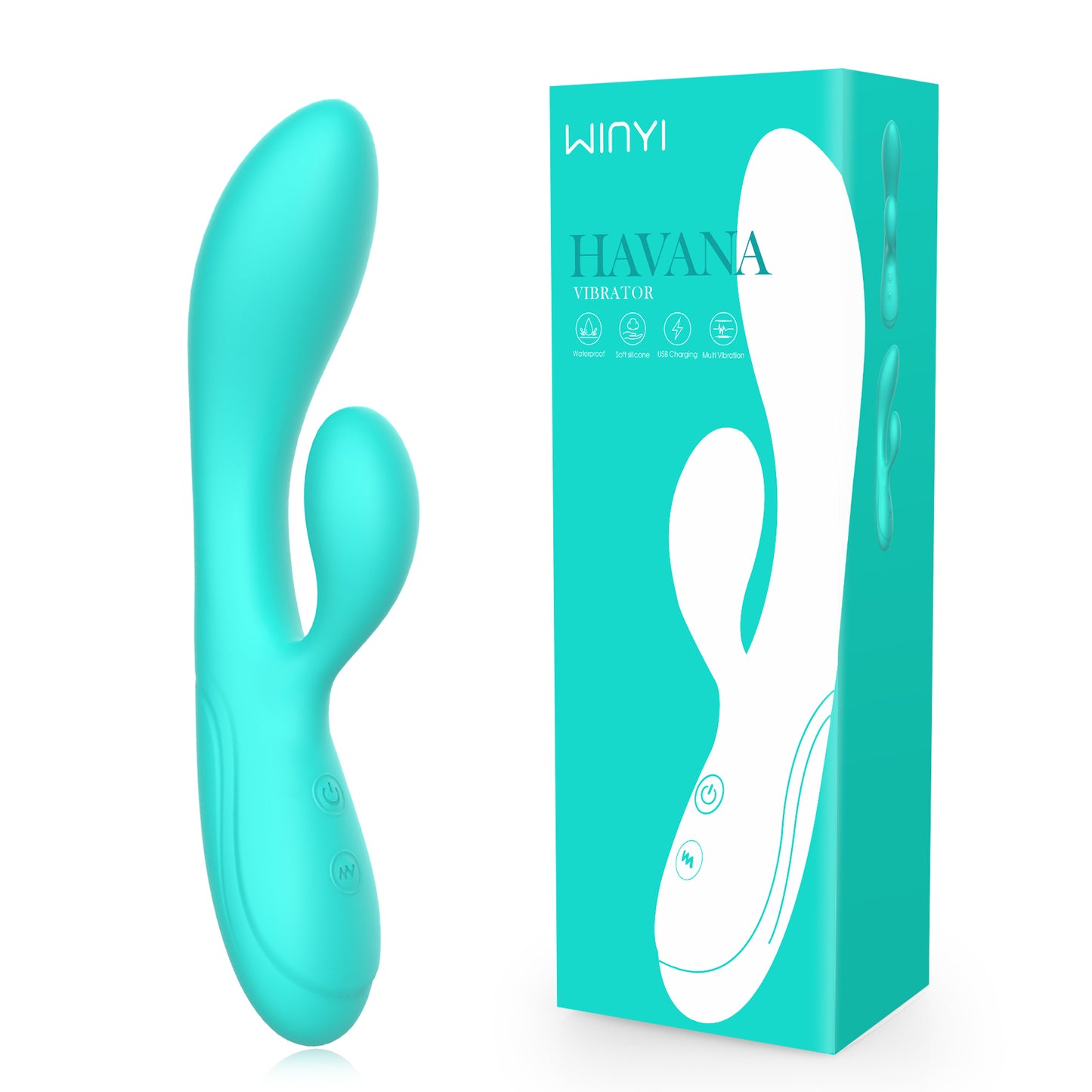 Vibrador Y Estimulador De Clítoris Havana Winyi