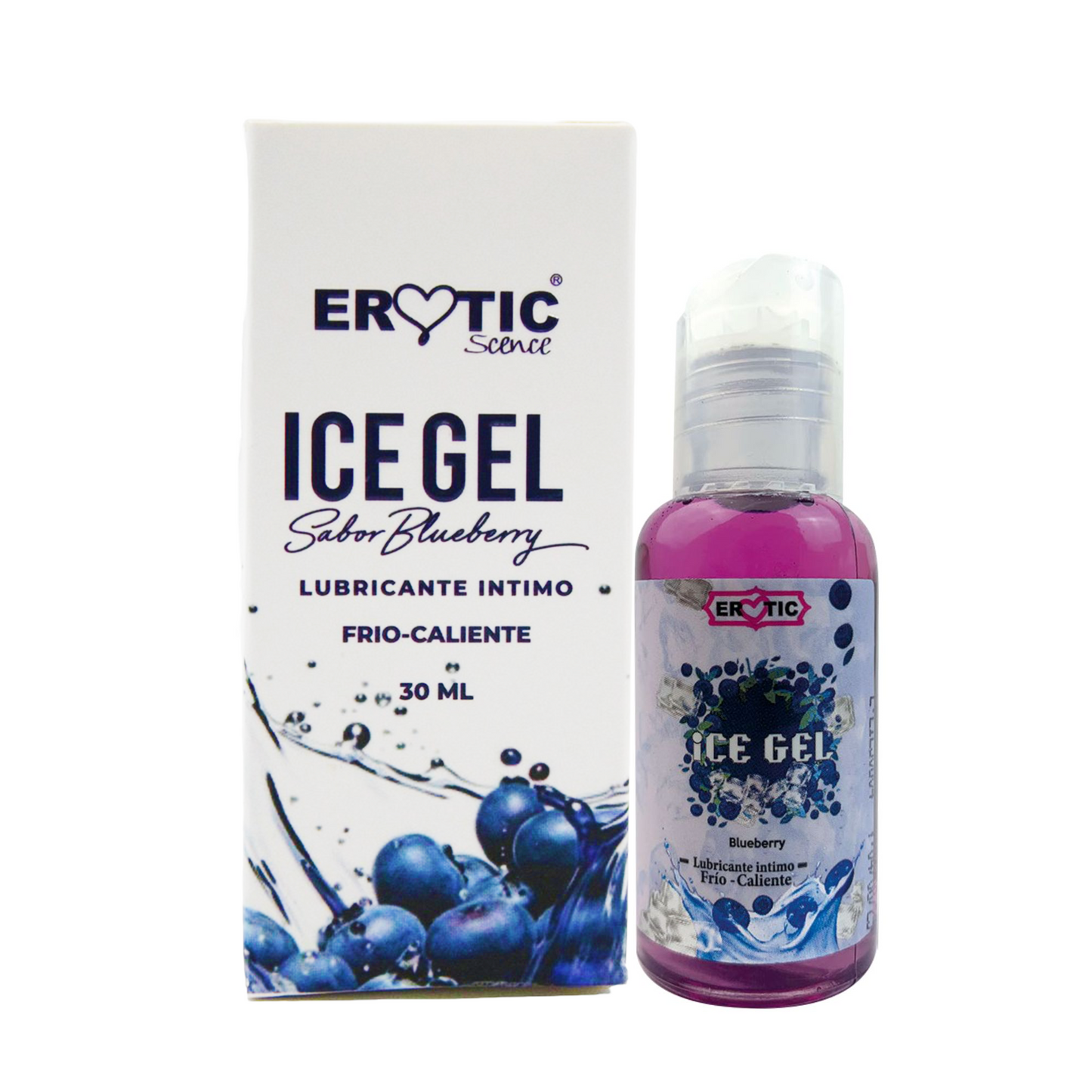 Lubricante Intimo Ice Gel Blueberry 30ml