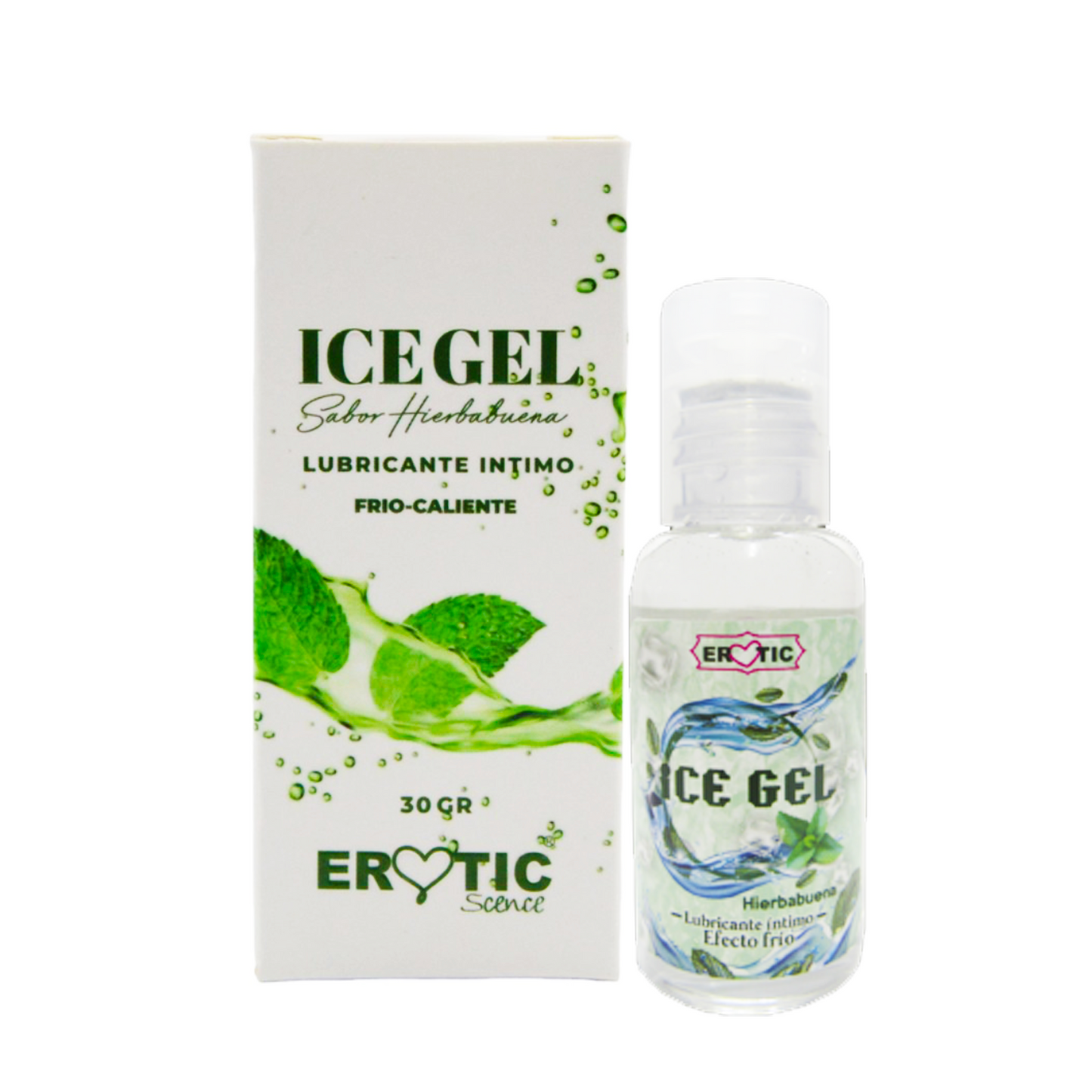 Lubricante Intimo Ice Gel Hierbabuena 30ml