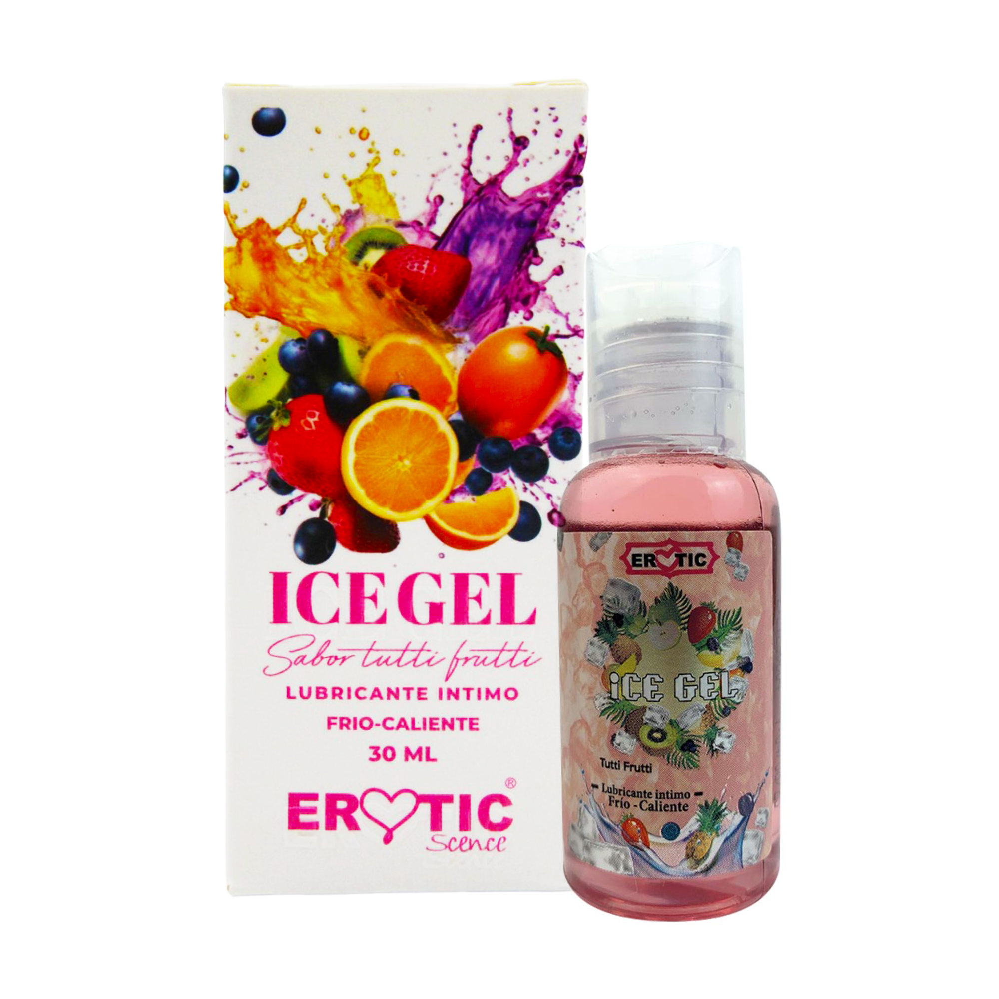 Lubricante Intimo Ice Gel Tutti Frutti 30ml