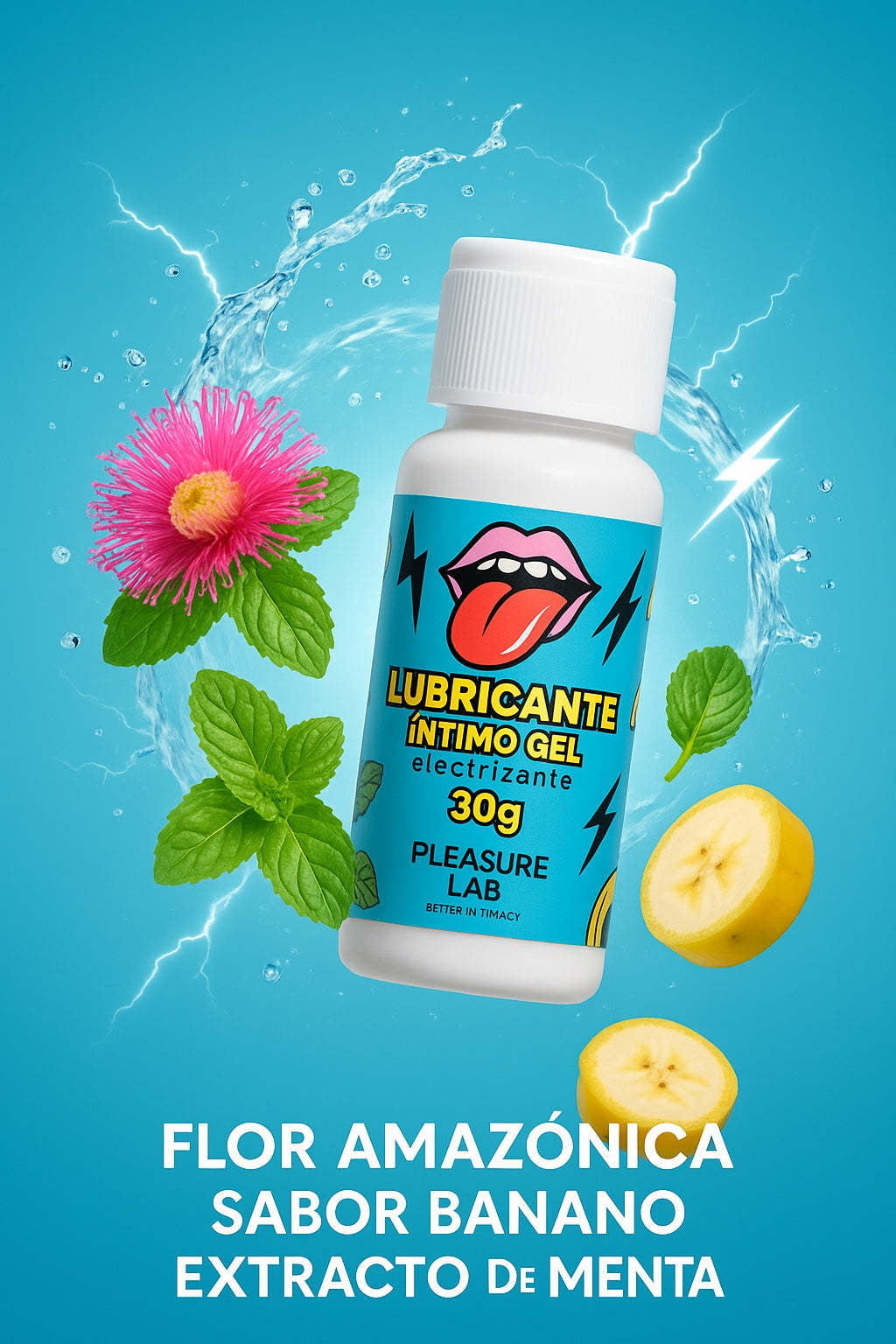 Lubricante Electrizante Banano 30 G