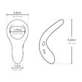 •	Anillo Vibrador Para El Pene Lovense Diamo