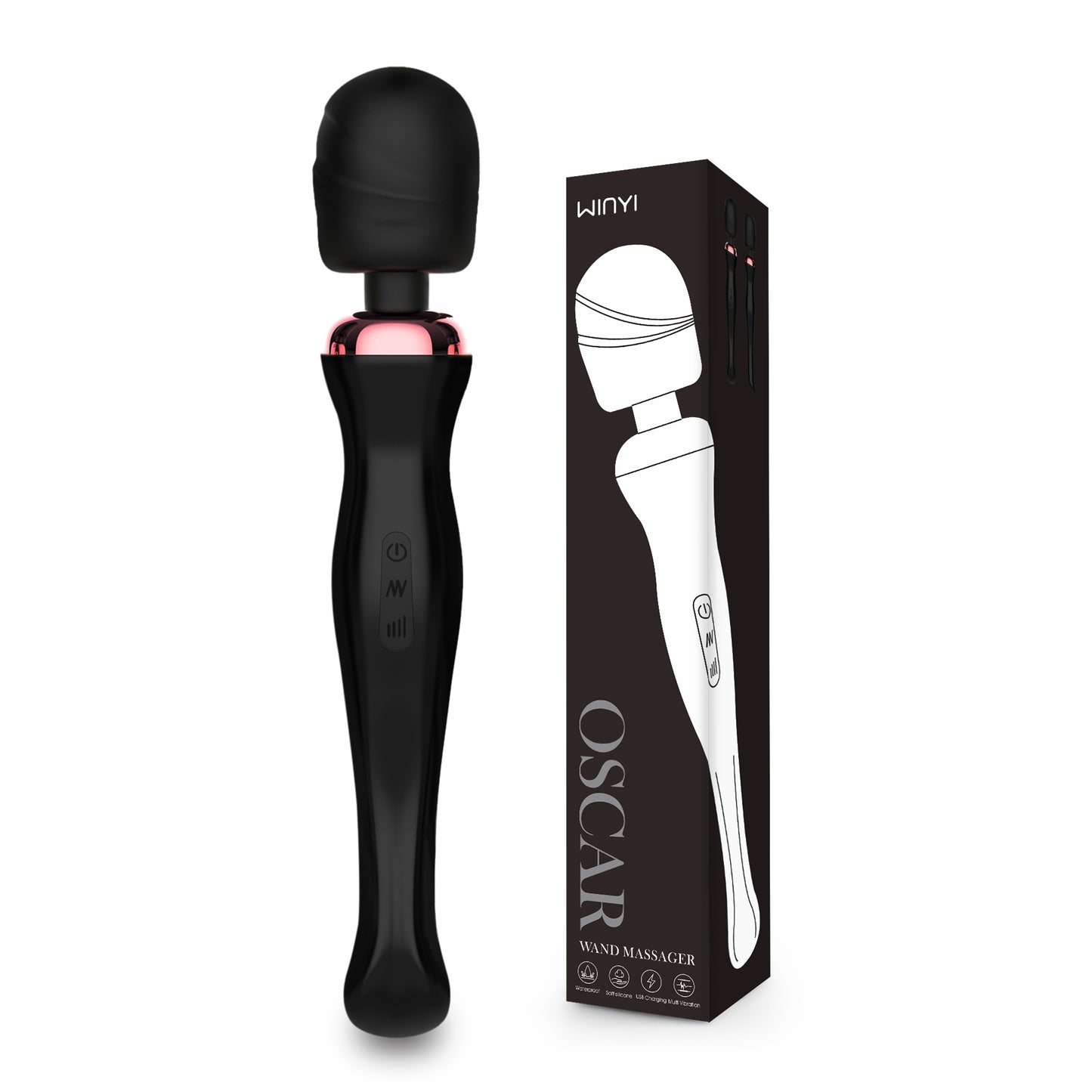 Vibrador Wand Deluxe Winyi Oscar