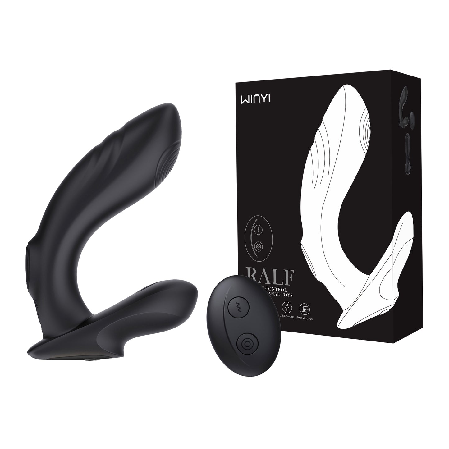 Vibrador Inalámbrico Punto G Y Punto P Winyi  Ralf