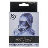 Nocturnal® Collection Eye Mask & Breathable Ball Gag