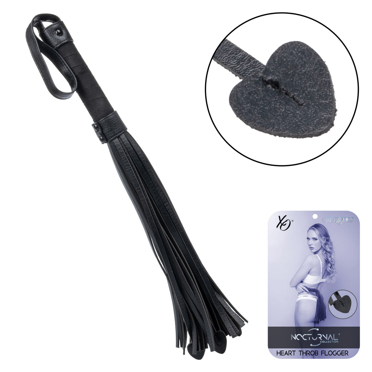 Nocturnal® Collection Heart Throb Flogger