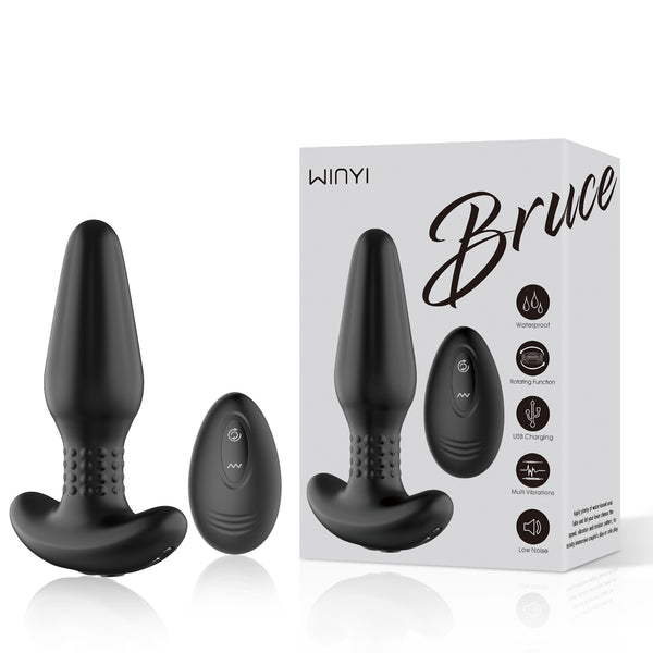 VIBRADOR WINYI ANAL A CONTROL REMOTO BRUCE WY0626