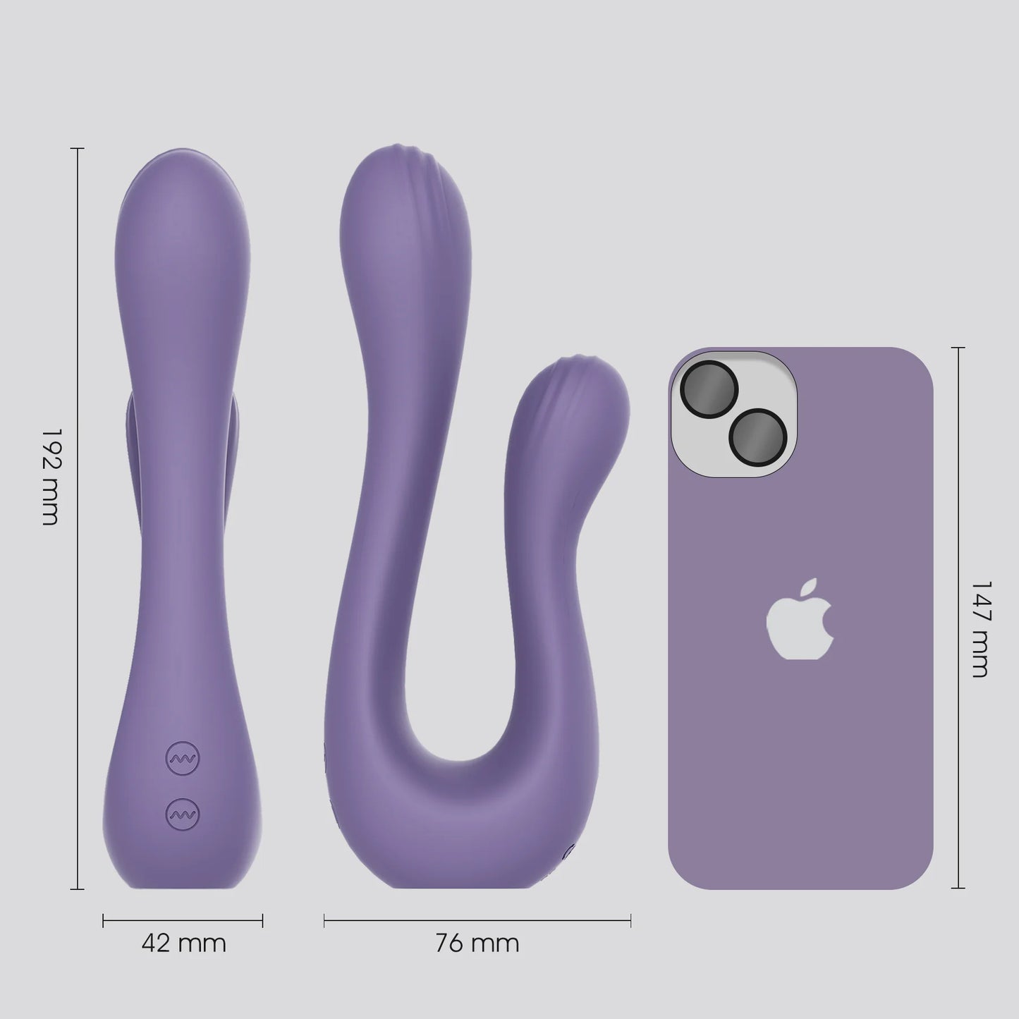 Natalie Dual Vibrator Winyi