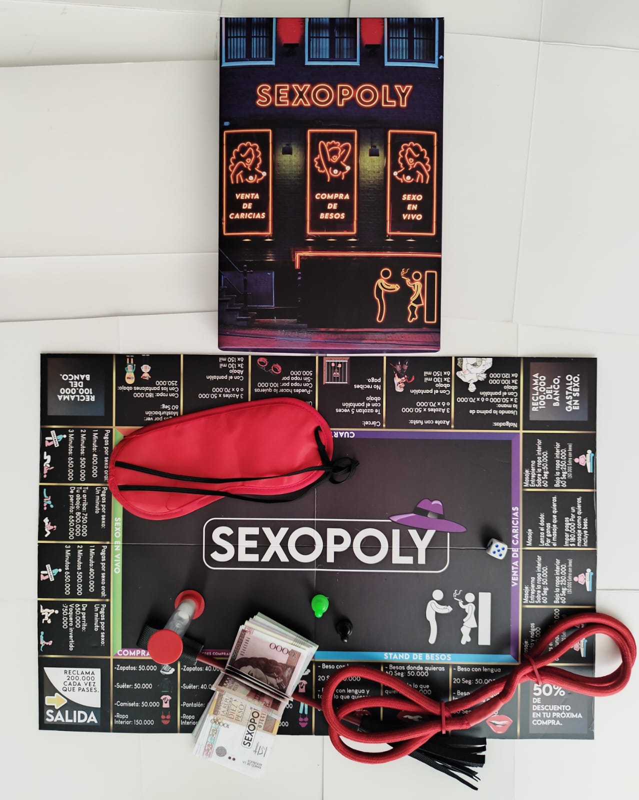 Juego de mesa Erótico SEXOPOLY – Sexo Sentido Tienda Erótica