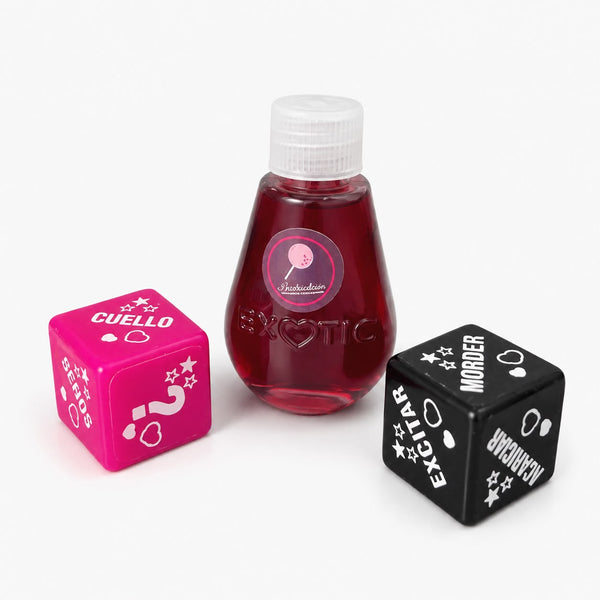 Lubricante Caliente Erotic 14ml Con Dados