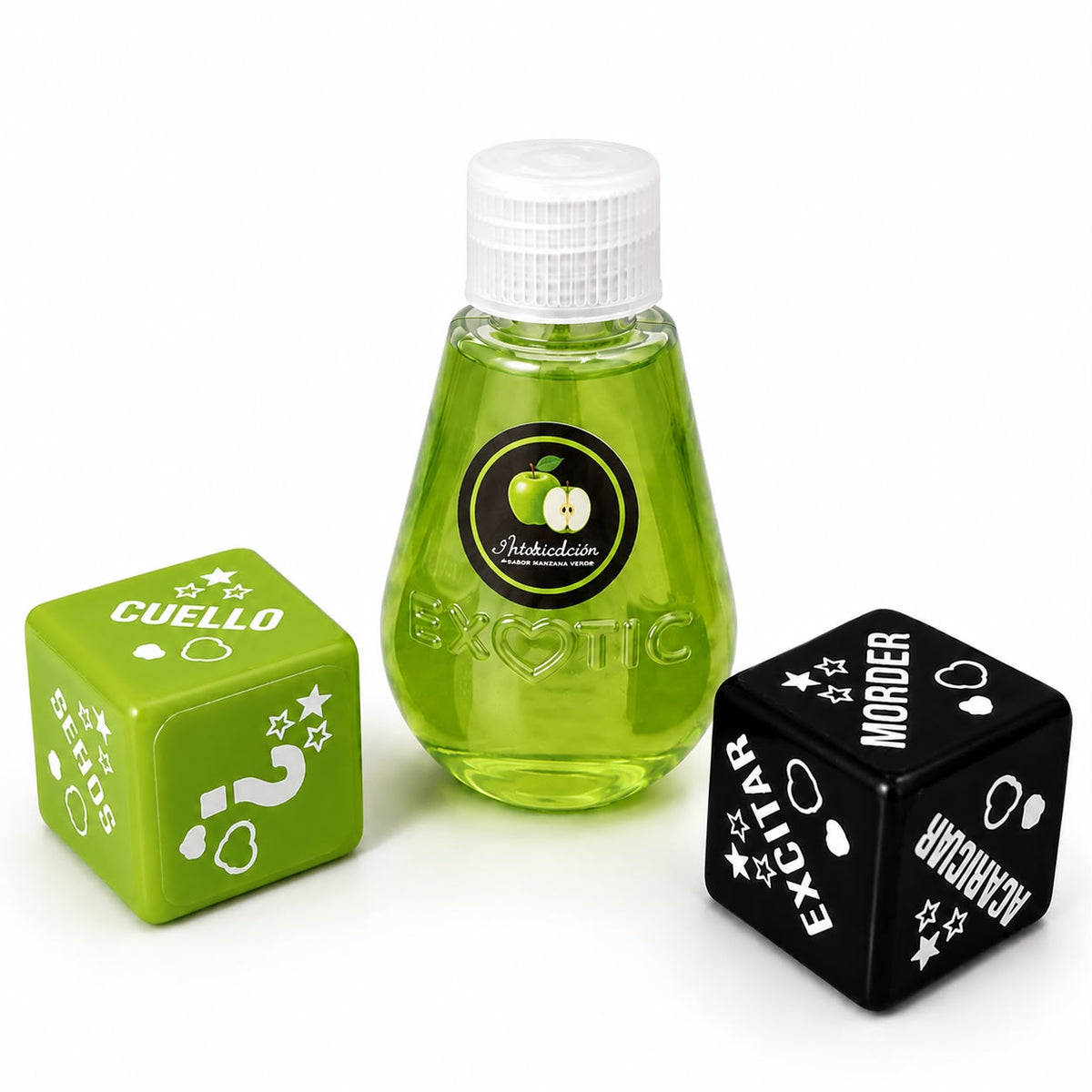 Lubricante Caliente Erotic 14ml Con Dados