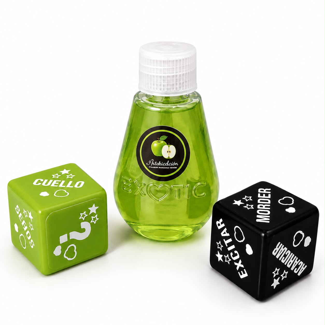 Lubricante Caliente Erotic 14ml Con Dados