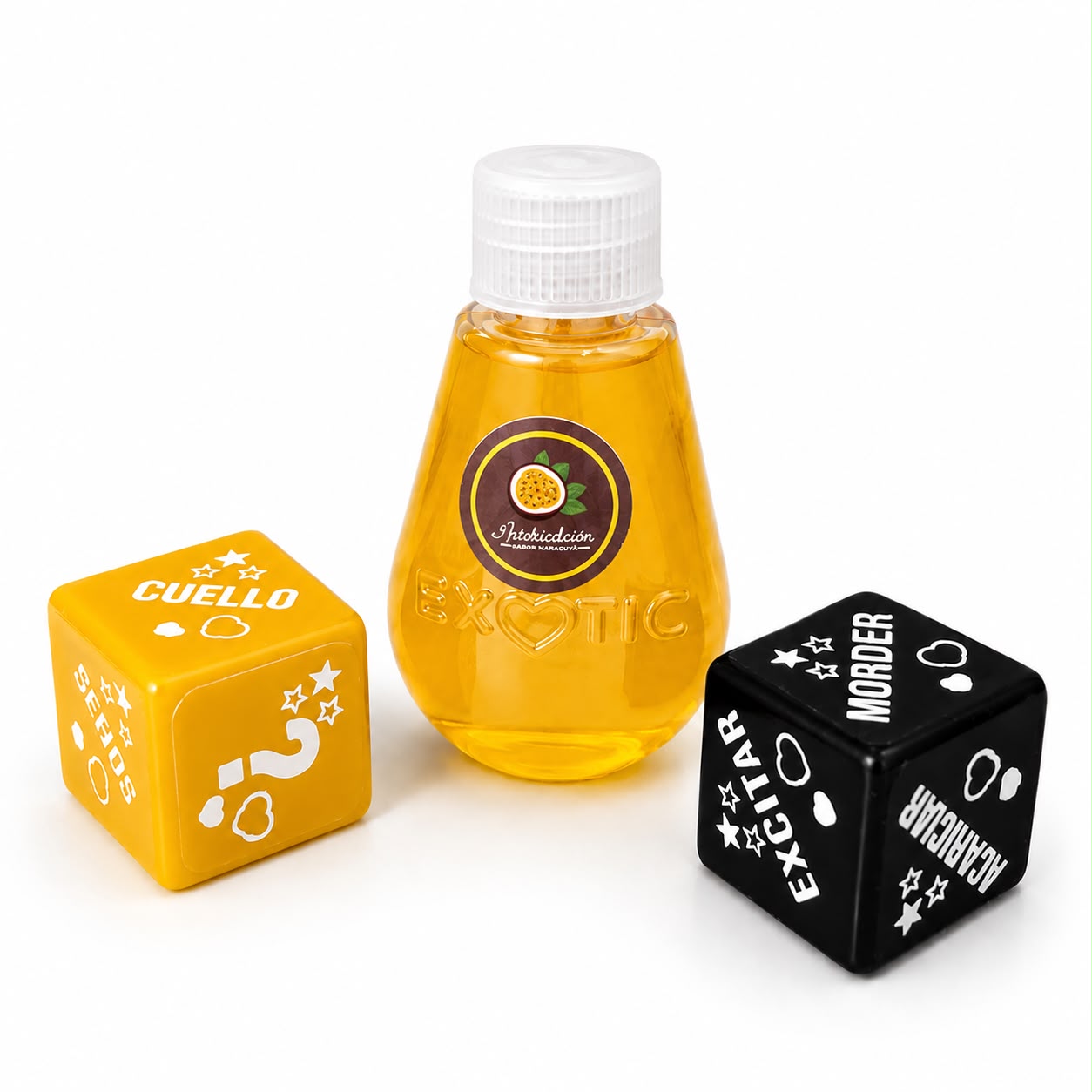 Lubricante Caliente Erotic 14ml Con Dados