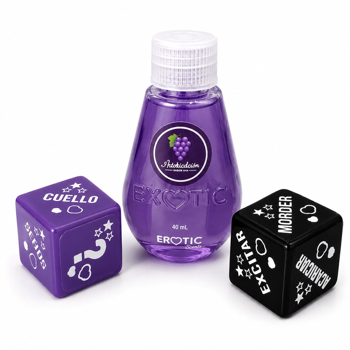 Lubricante Caliente Erotic 14ml Con Dados
