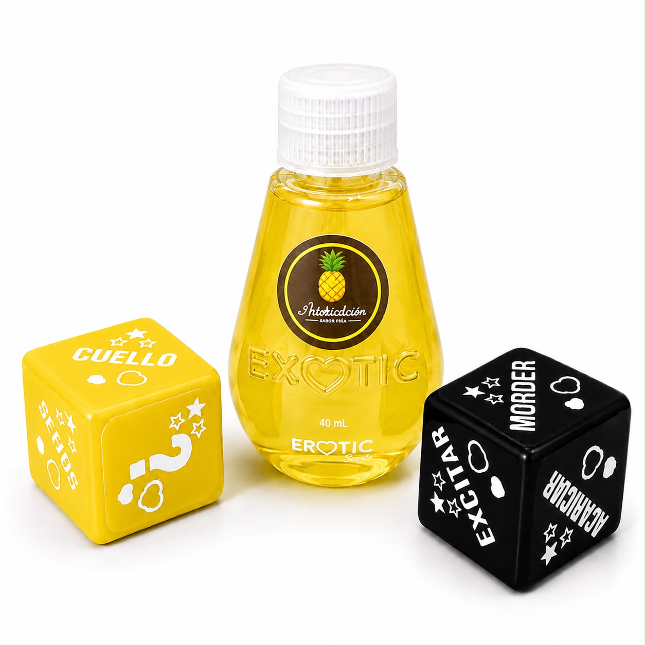 Lubricante Caliente Erotic 14ml Con Dados