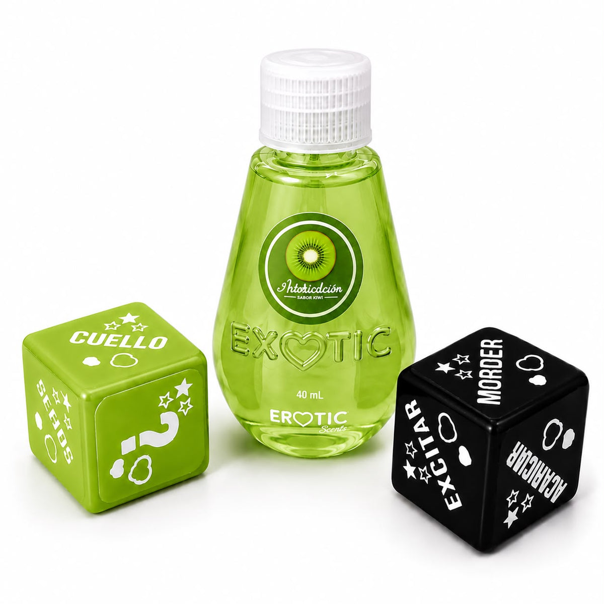 Lubricante Caliente Erotic 14ml Con Dados
