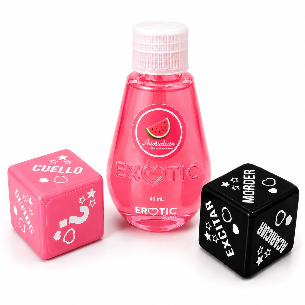 Lubricante Caliente Erotic 14ml Con Dados